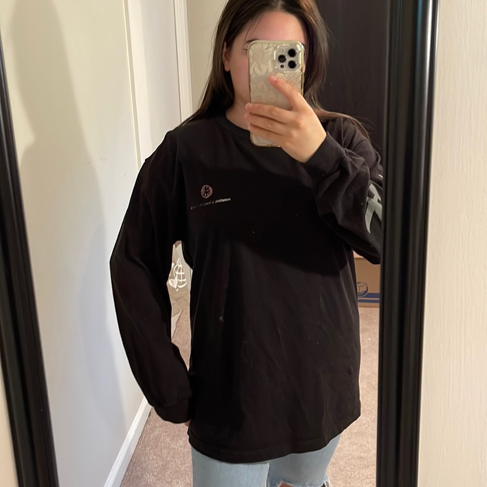 Black Long sleeve tshirt NarutoxPrimitive